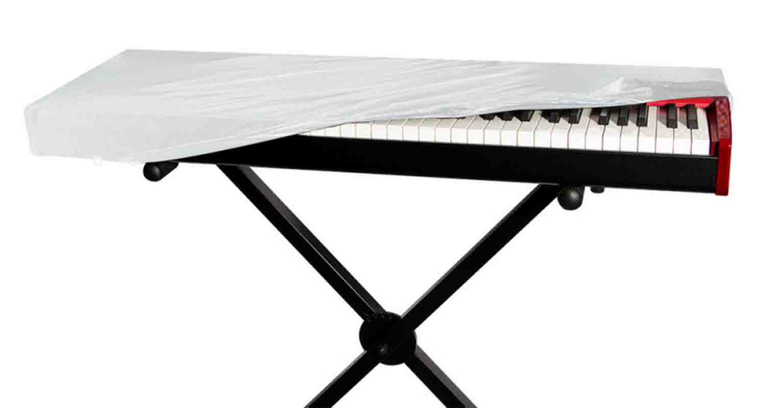 On Stage KDA70 Keyboard Dust Cover - White - Hollywood DJ