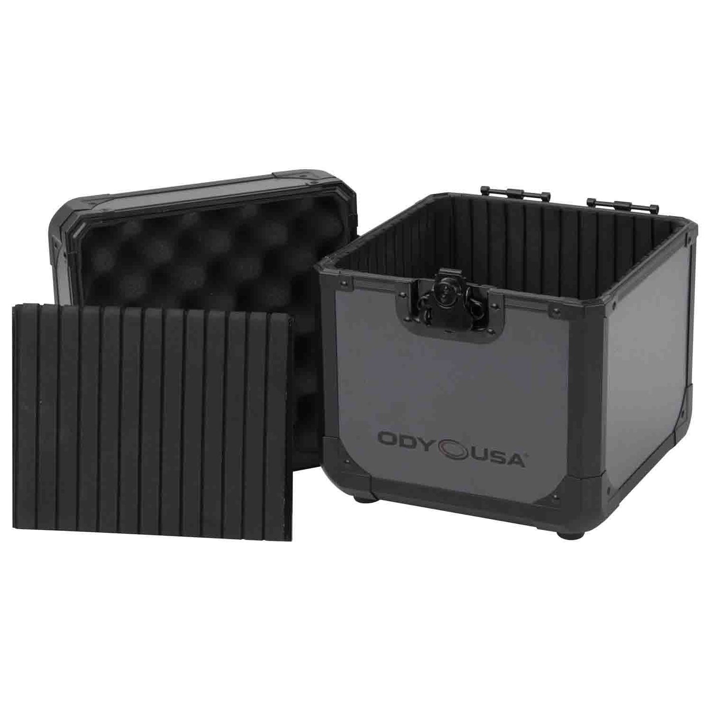 B-Stock: Odyssey K7060BLG Utility Case for 60 7″ Vinyl Records - Black Gray