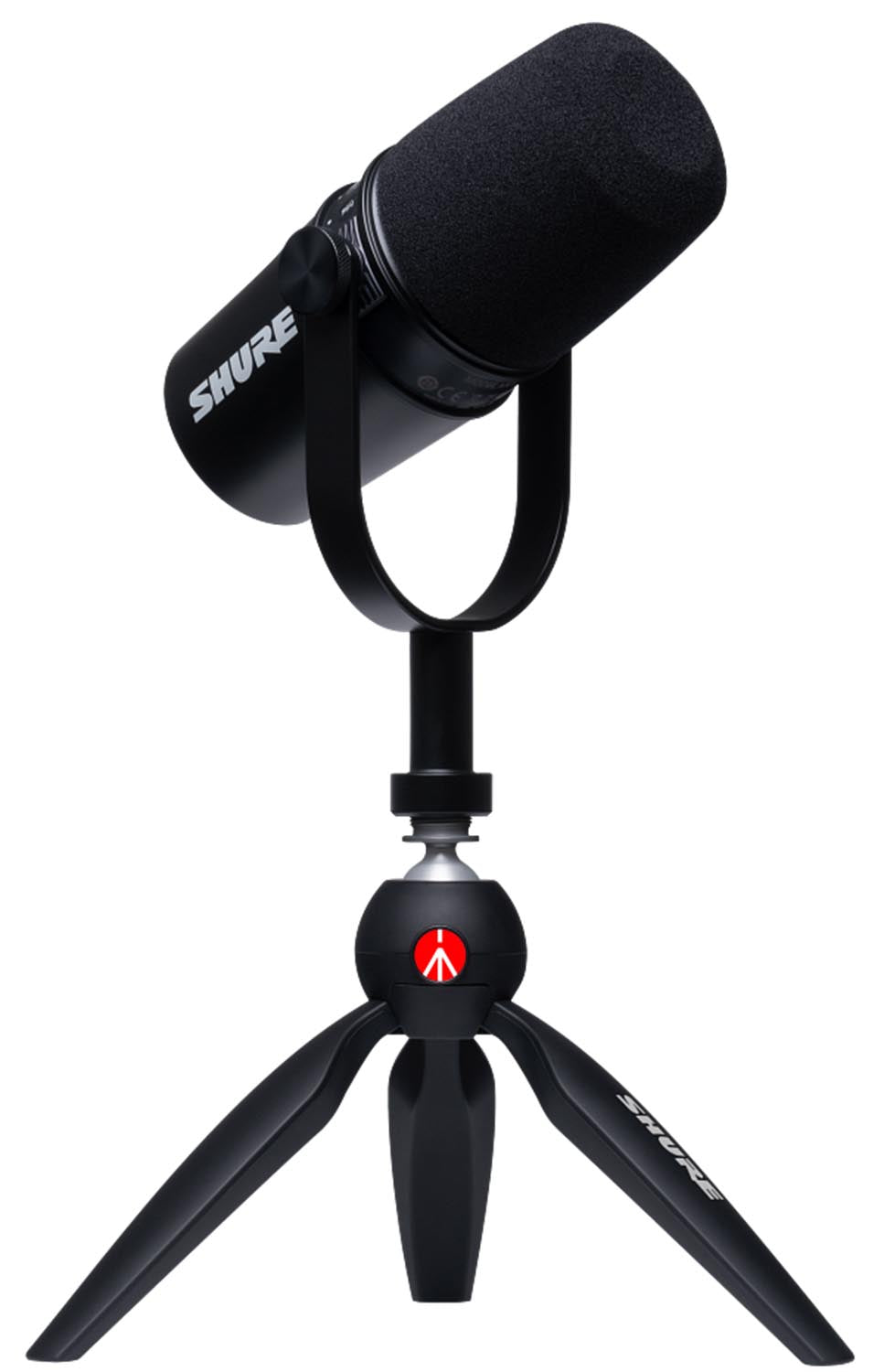 Shure MV7-K-BNDL Podcast Microphone Bundle - Black - Hollywood DJ