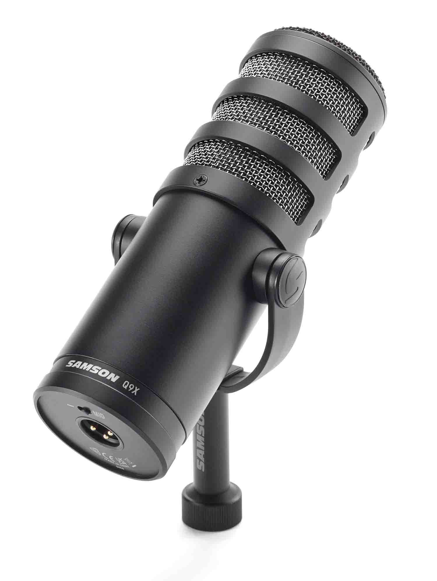 Samson Q9X Broadcast Dynamic Microphone - Hollywood DJ