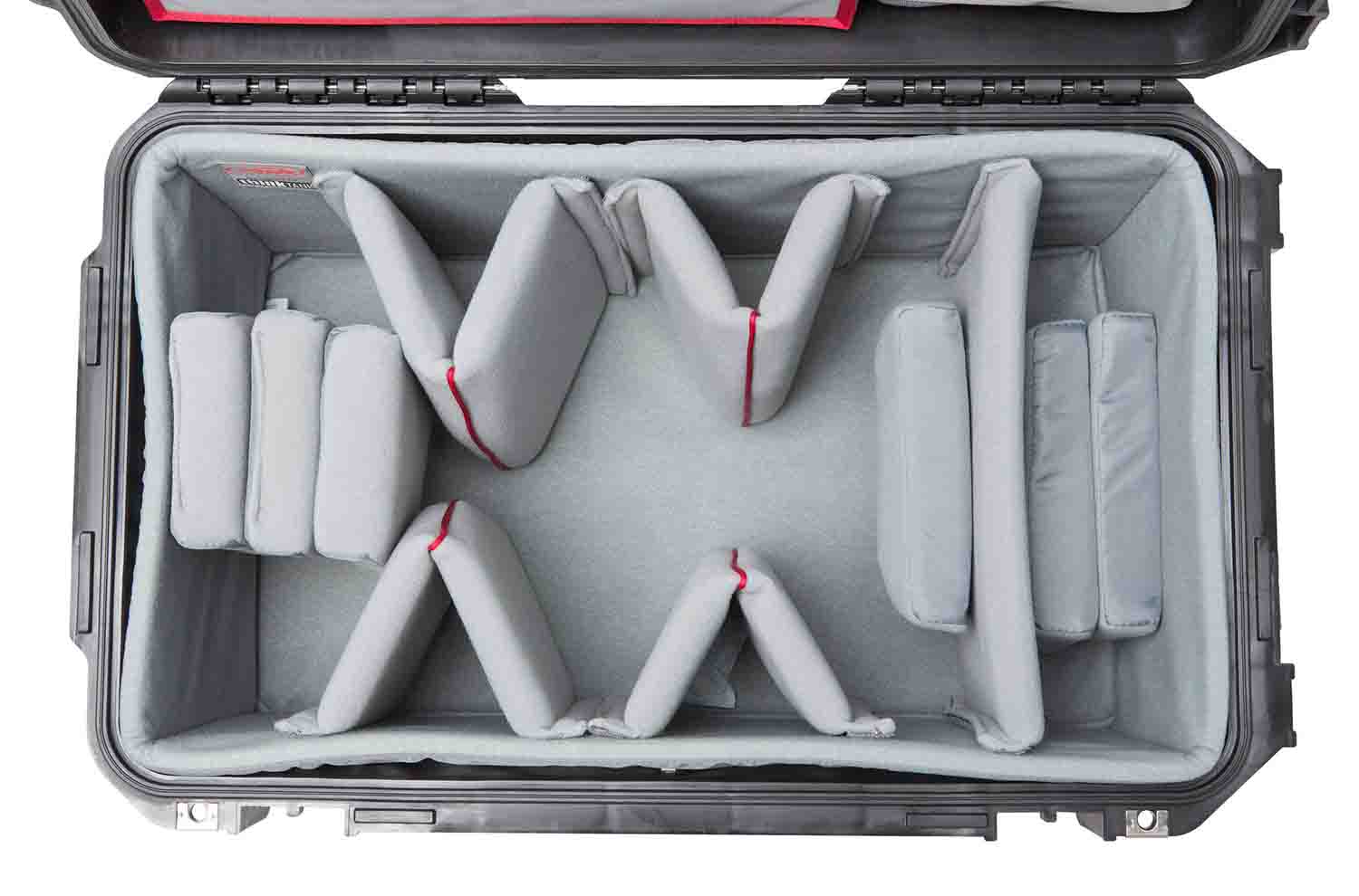SKB Cases 3i-2213-12DL iSeries 2213-12 Case with Think Tank Video Dividers and Lid Organizer - Black - Hollywood DJ
