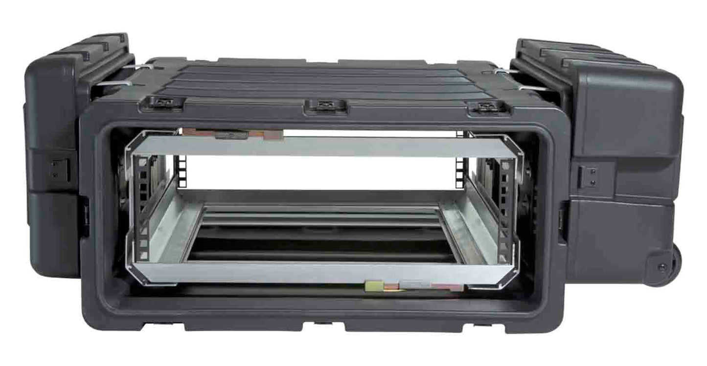 SKB Cases 3RR-3U24-25B, 3U Removable Shock Rack and Transport Case - Hollywood DJ