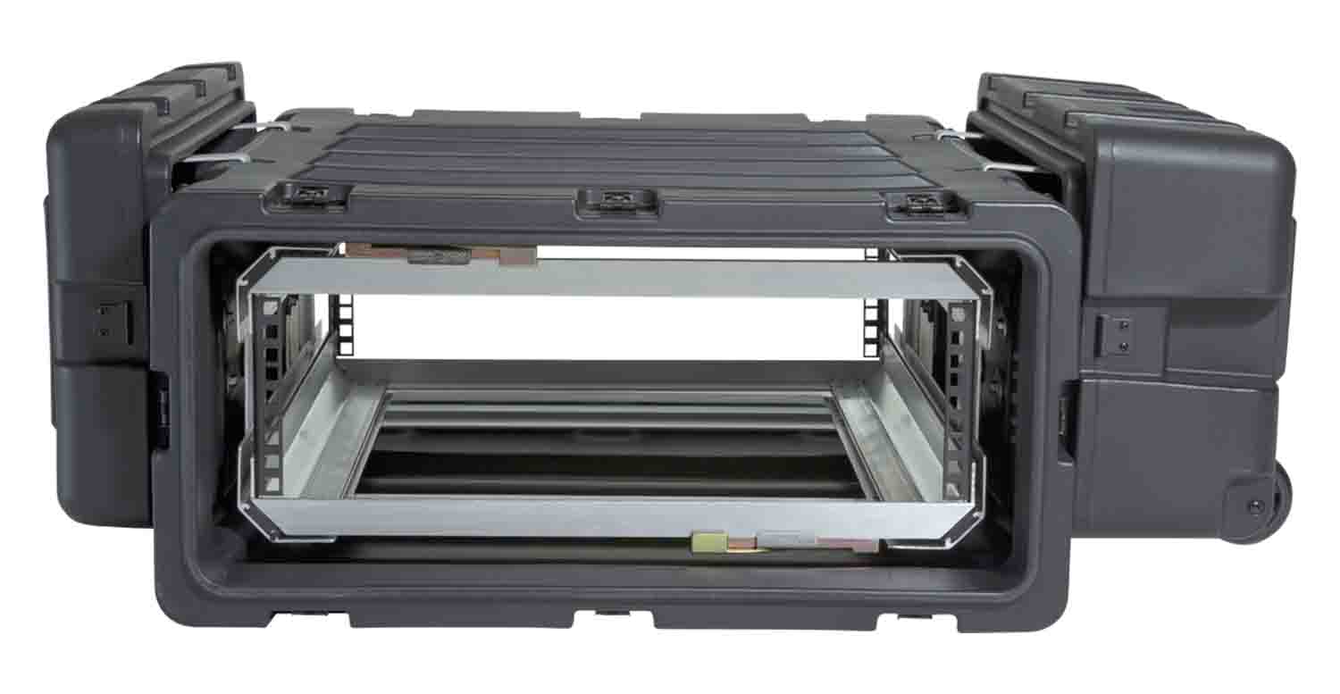 SKB Cases 3RR-3U24-25B, 3U Removable Shock Rack and Transport Case - Hollywood DJ