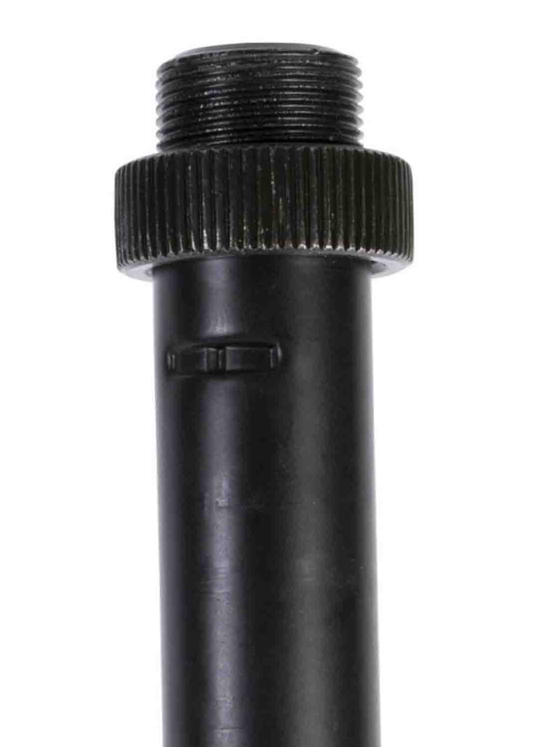 On Stage MS7625B Hex-Base Quarter-Turn Thread less Mic Stand - Hollywood DJ