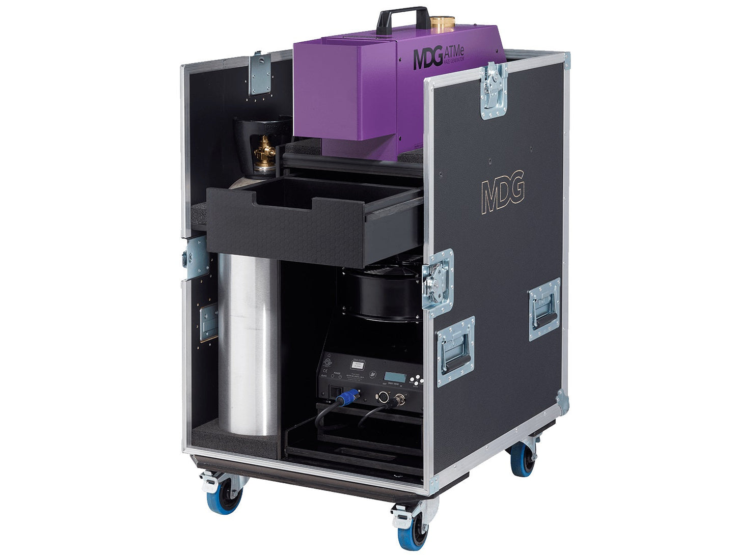 MDG ATMFC Vertical Flight Case for Atmosphere Hazer, ATMe, M3e, Max 3000