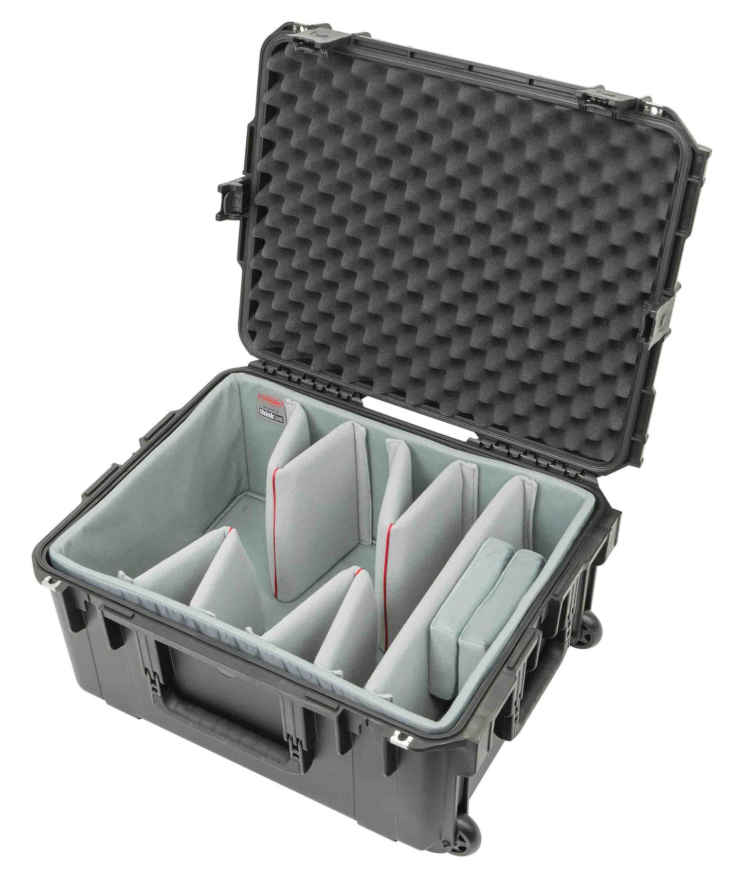 SKB Cases 3i-2217-10DT iSeries 2217-10 Case with Think Tank Video Dividers & Lid Foam - Black - Hollywood DJ