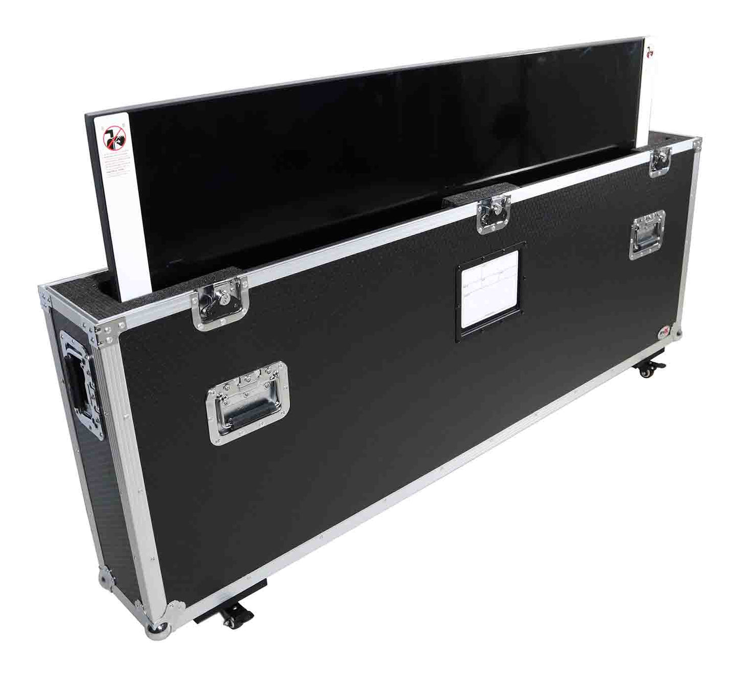 ProX XS-TV5570W Universal Single Case for 55 Inch to 70 Inch Flat Panel Monitor LED TV with Low Profile Wheels - Hollywood DJ