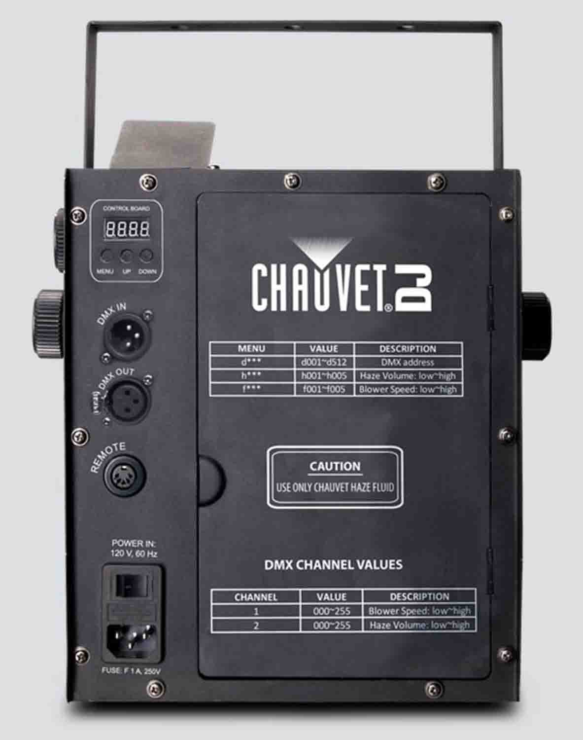 Chauvet DJ Hurricane Haze 2 Water Based Haze Machine - Hollywood DJ