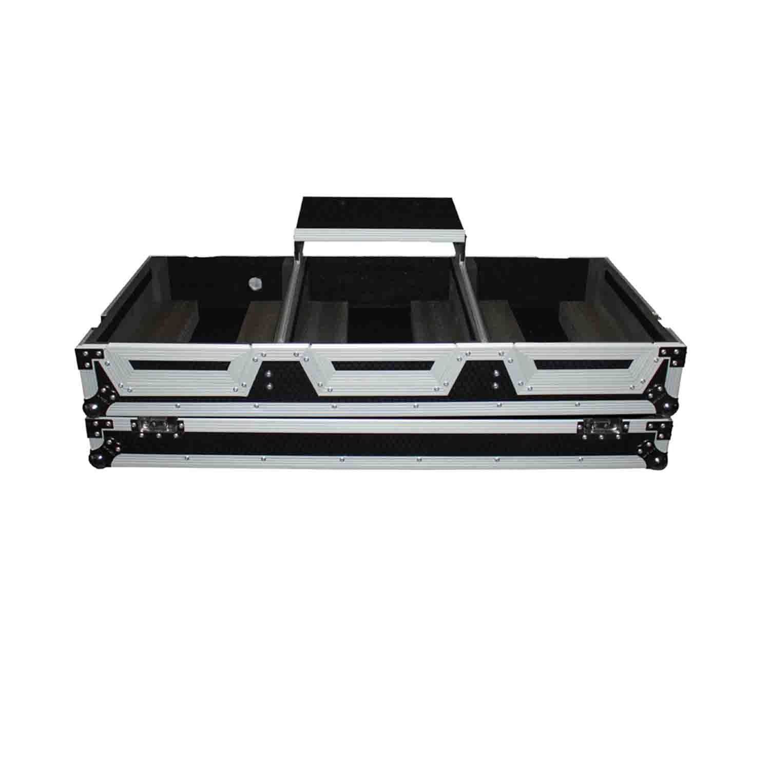 ProX XS-CDM2000WLT DJ Flight Coffin Case For Pioneer Mixer DJM900 and 2 CDJ2000NXS2 DJ Multi Player - Hollywood DJ