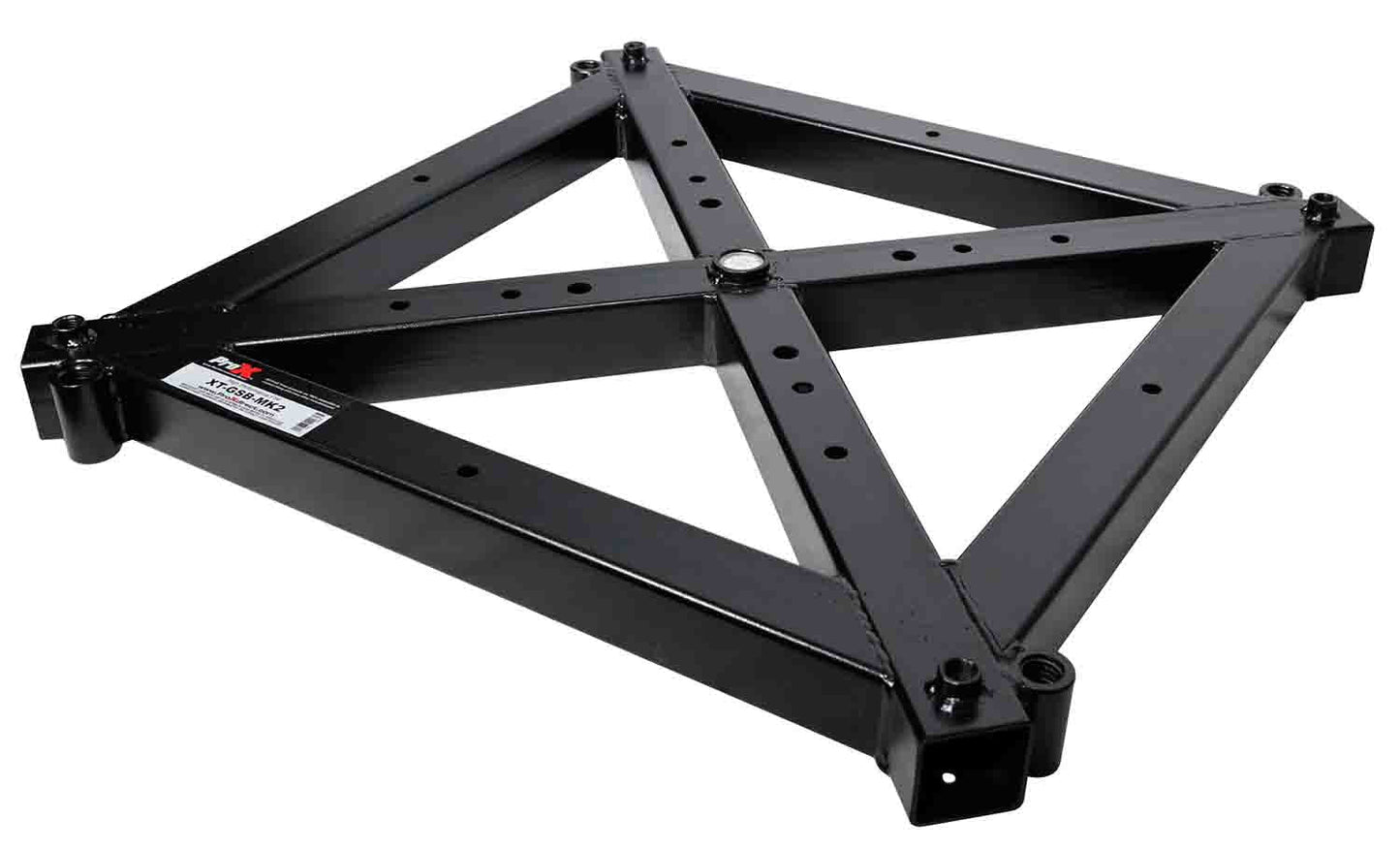 PROX XT-GSB MK3 Universal Vertical Tower Truss Ground Support Base on Wheels with Leveling Jacks for F34, F44 and 12" Bolt truss - Hollywood DJ