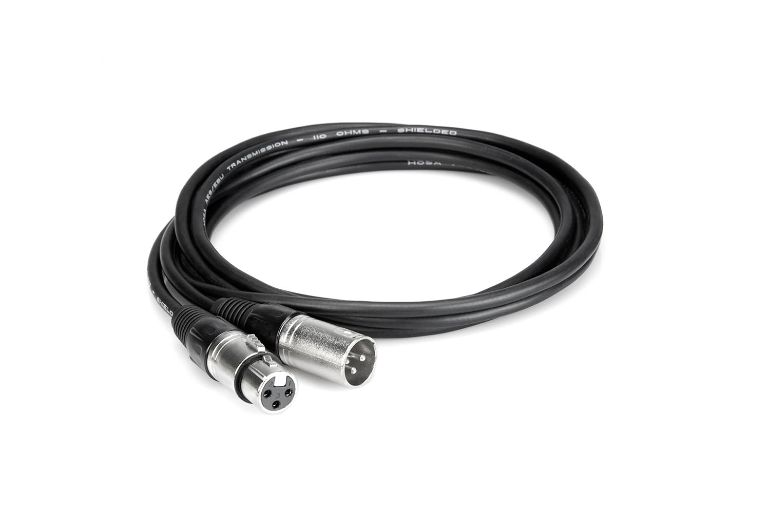 Hosa DMX512 3-Pin XLR Male to 3-Pin XLR Female Cable - Hollywood DJ
