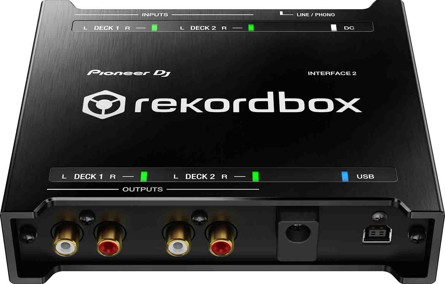 Pioneer DJ INTERFACE 2, 2-Channel Audio Interface for Rekordbox Dvs - Hollywood DJ