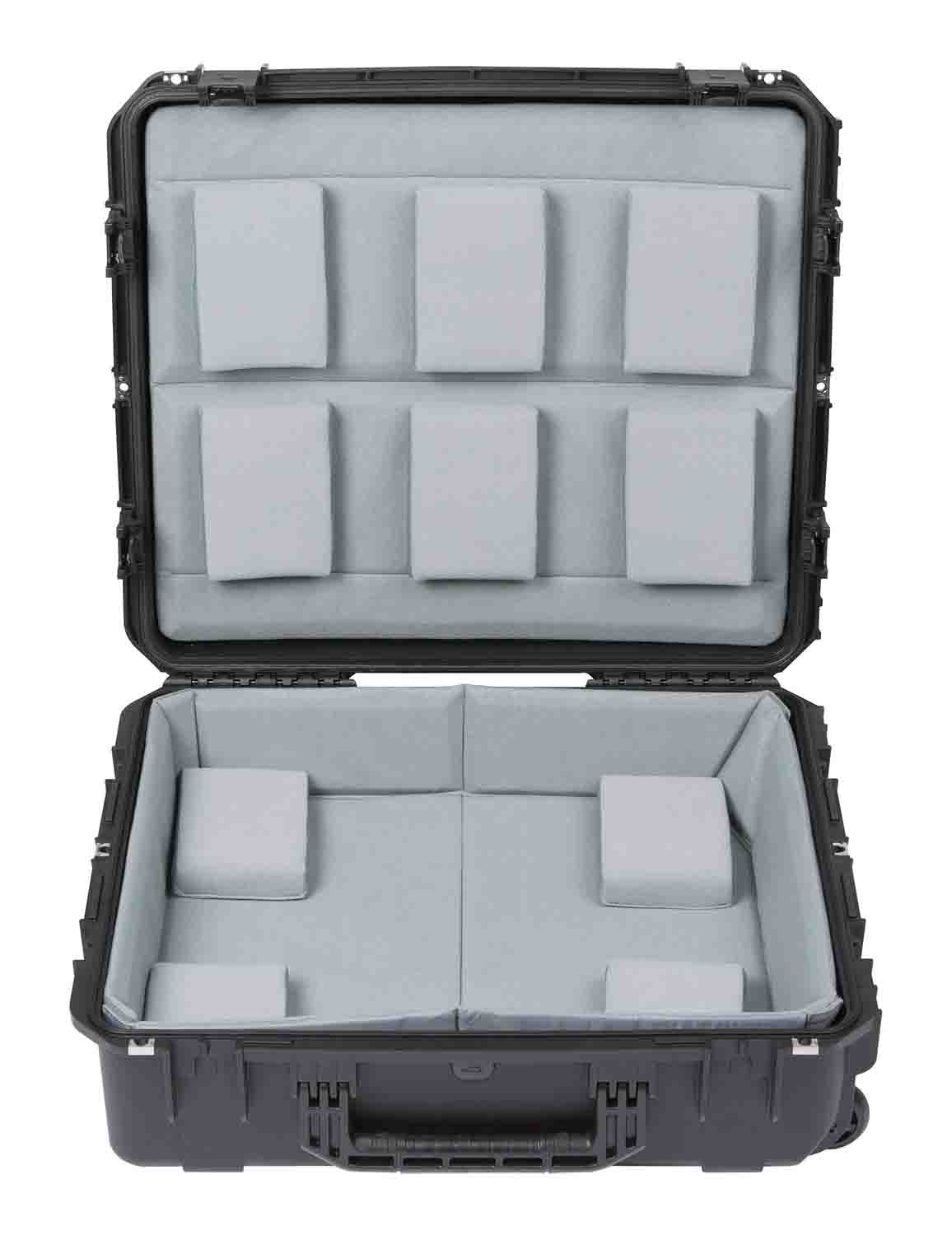 SKB Cases 3i-2421-7LT, iSeries 2421-7 Waterproof Case with Think Tank Padded Liner - Black - Hollywood DJ