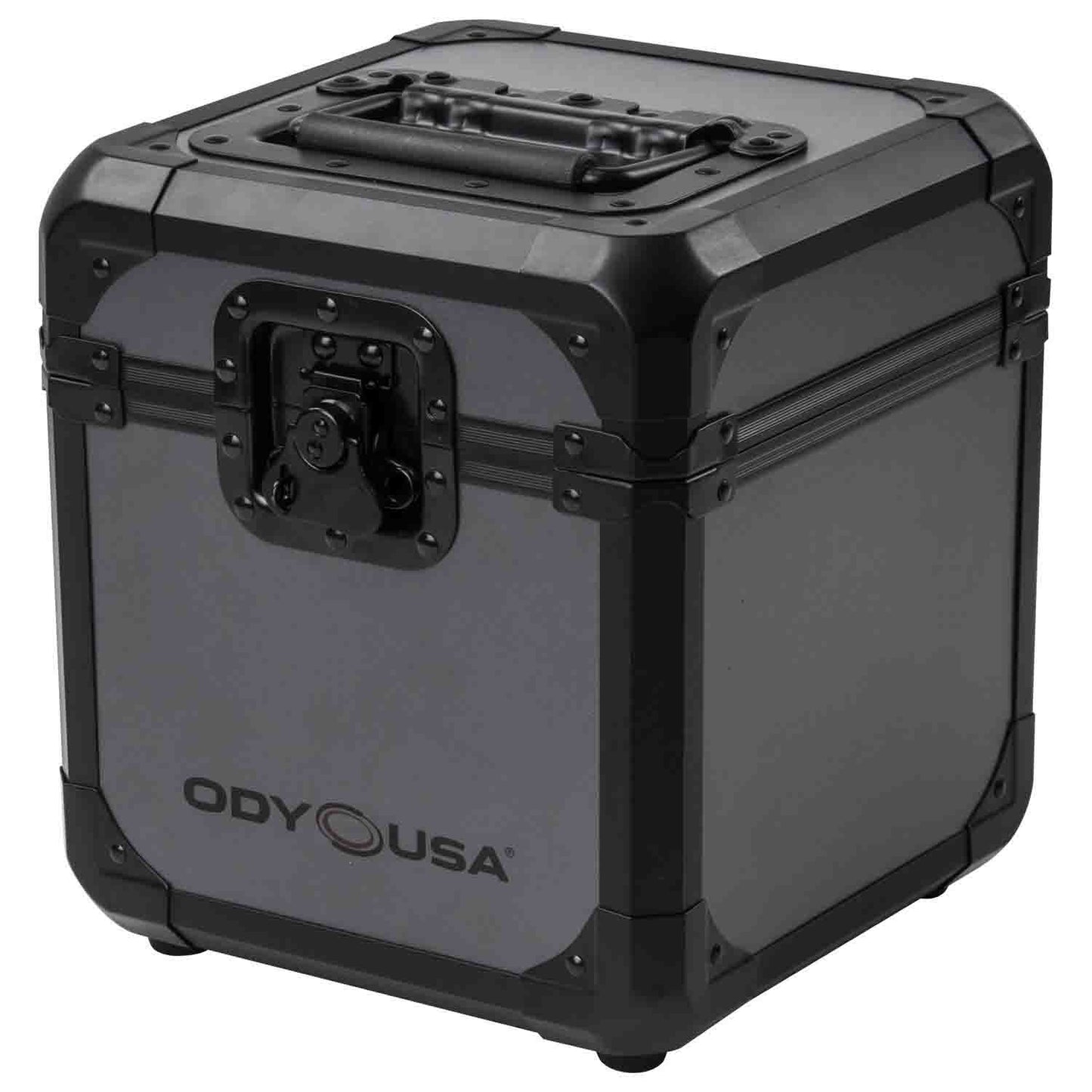 B-Stock: Odyssey K7060BLG Utility Case for 60 7″ Vinyl Records - Black Gray