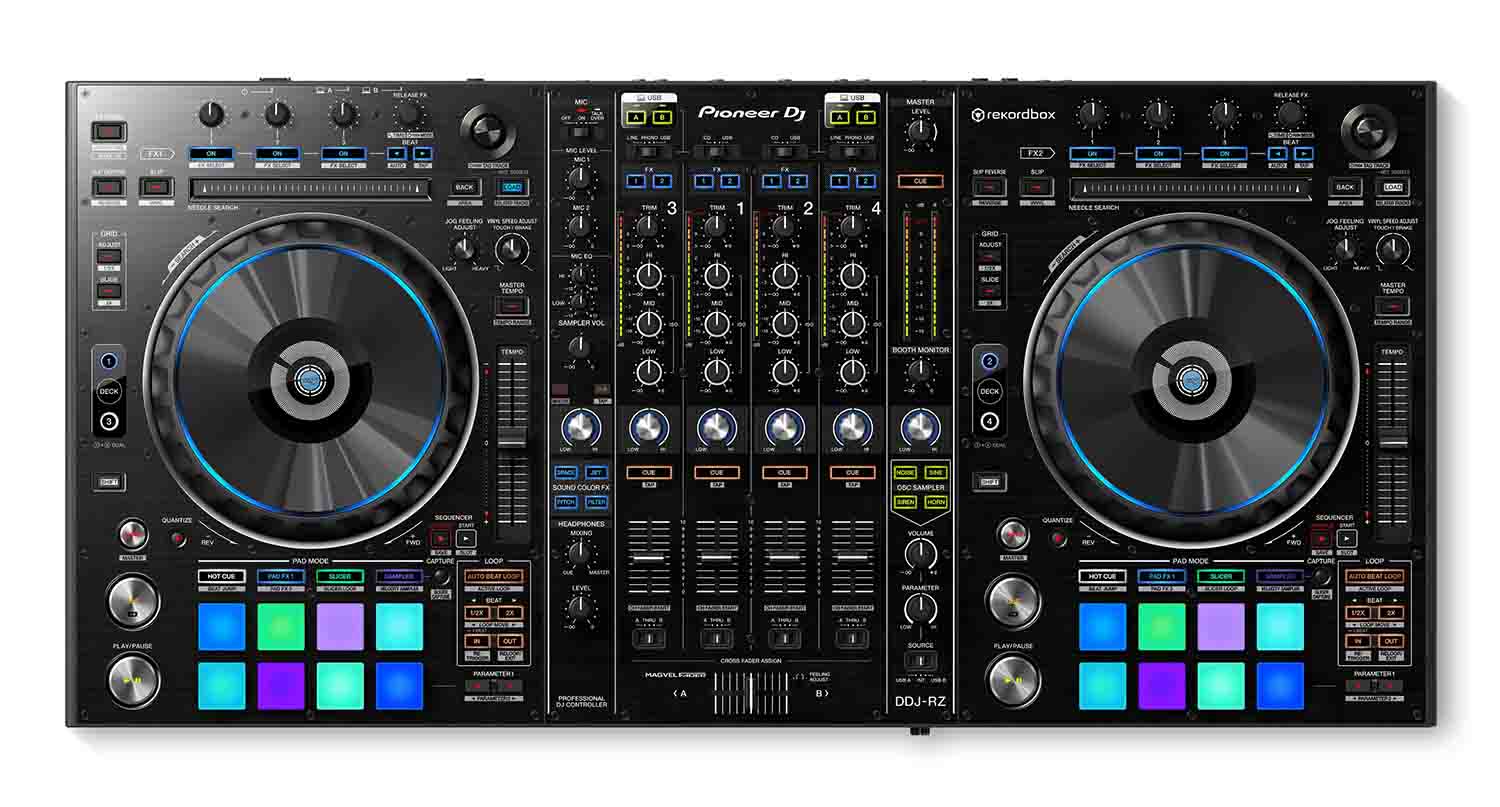 Open Box: Pioneer DDJ-RZ Dj Controller for Rekordbox With Great Performance Pads - Hollywood DJ