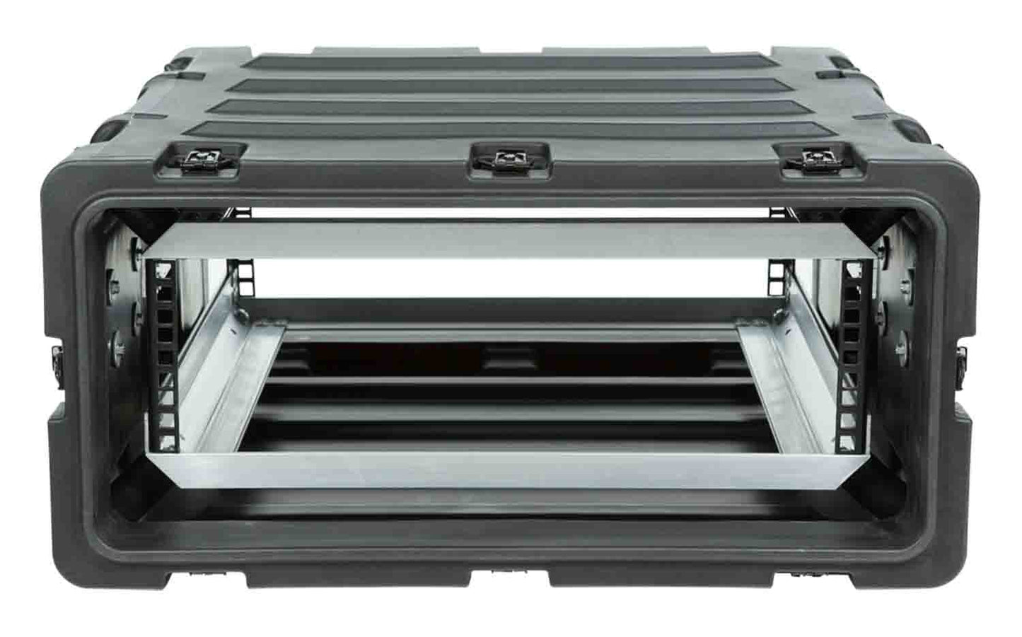 SKB Cases 3RS-3U20-22B, 3U 20-inch Static Shock Rack Transport Case - Black - Hollywood DJ
