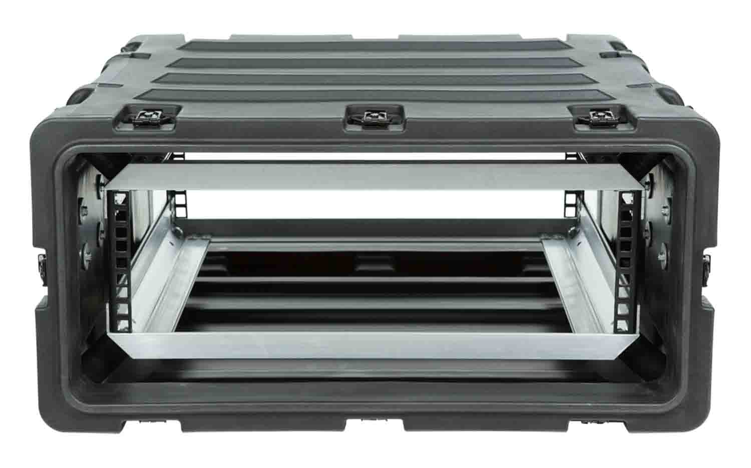 SKB Cases 3RS-3U20-22B, 3U 20-inch Static Shock Rack Transport Case - Black - Hollywood DJ