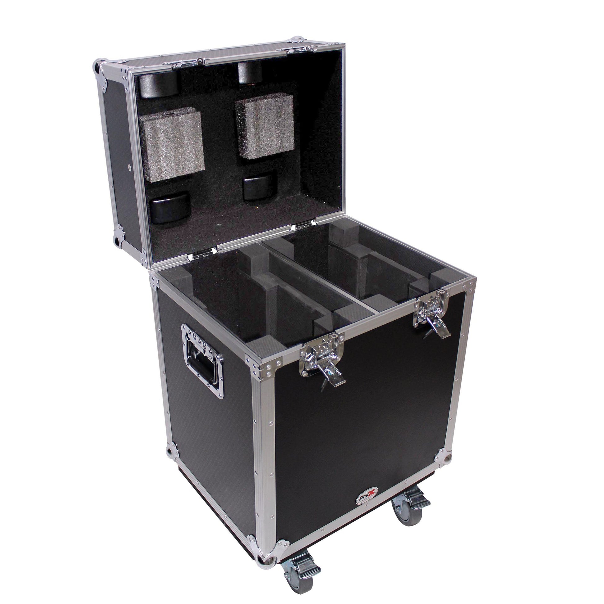 ProX XS-MH140X2W 140 Style Moving Head Lighting Case for 2 Units - Hollywood DJ