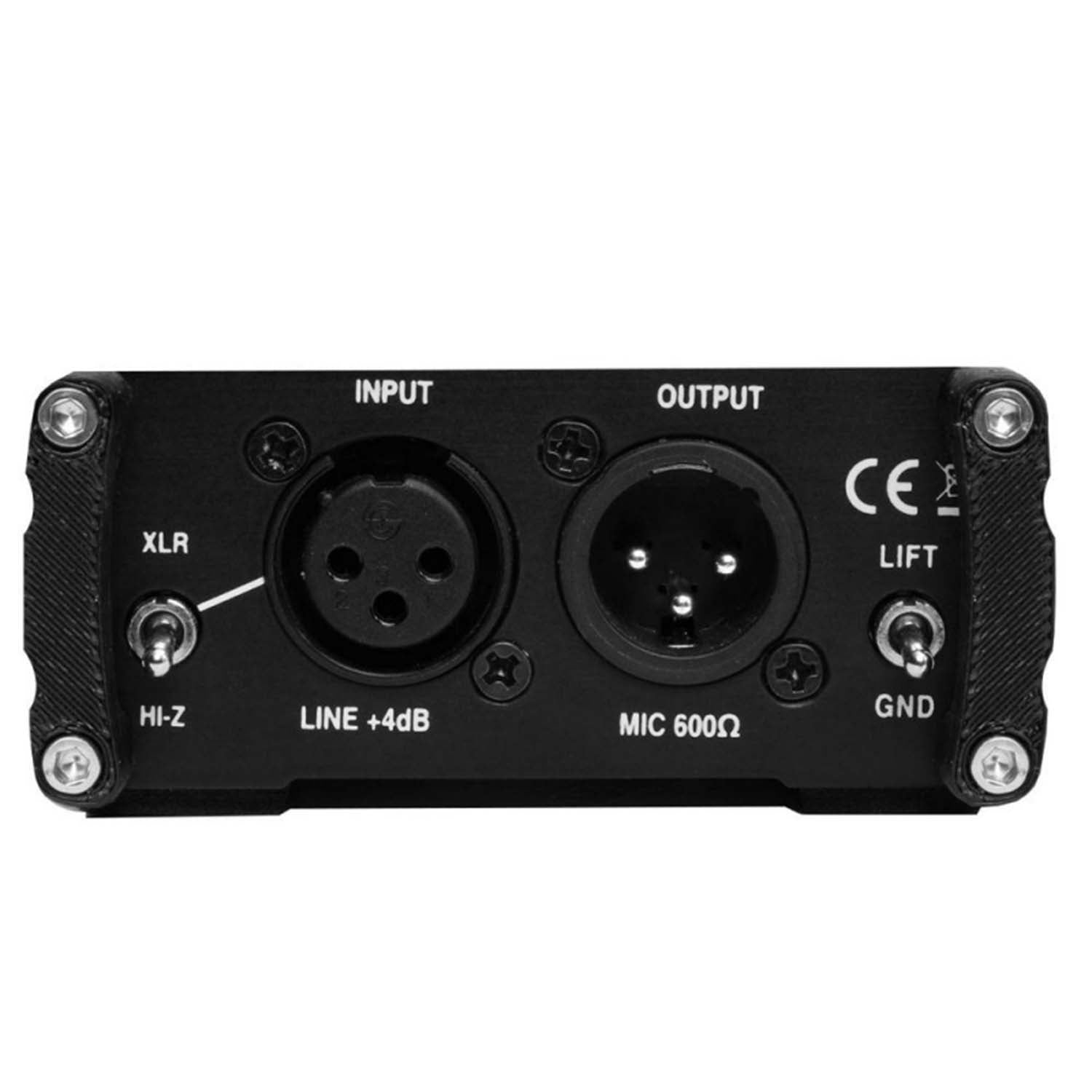On-Stage Audio DB1050 Passive Multimedia DI Box - Hollywood DJ