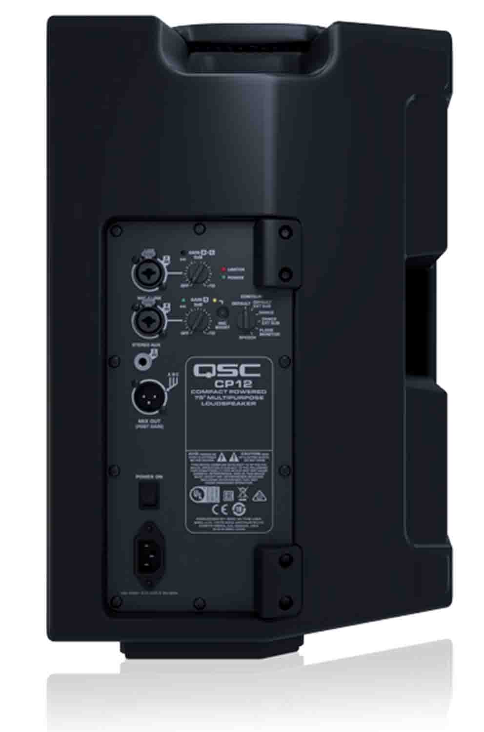 QSC CP12, 12-inch Compact Powered Loudspeaker - Hollywood DJ