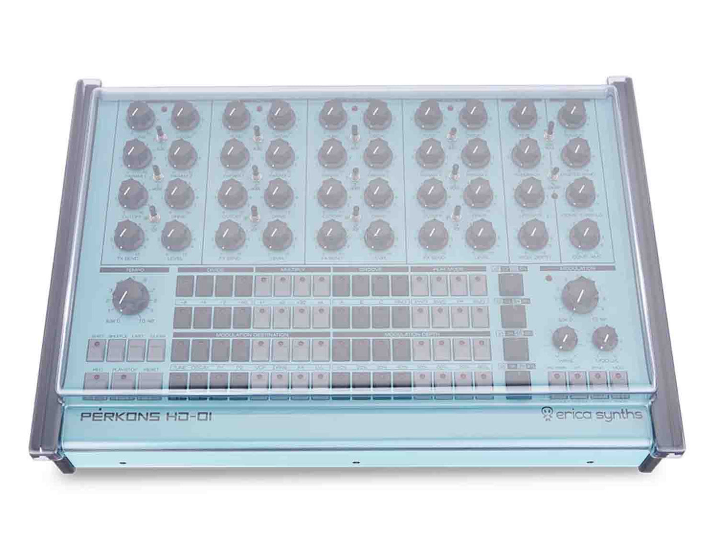 Decksaver DS-PC-PERKONSHD01 Protection Cover for Erica Synths Perkons HD-01 (Soft-Fit) - Hollywood DJ