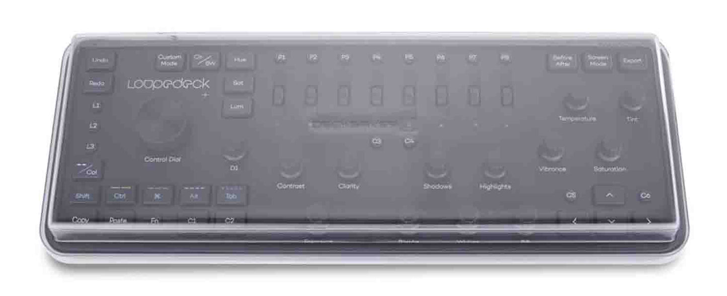 Decksaver DSLE-PC-LD+ Protection Cover for LE Loupedeck plus - Light Edition - Hollywood DJ
