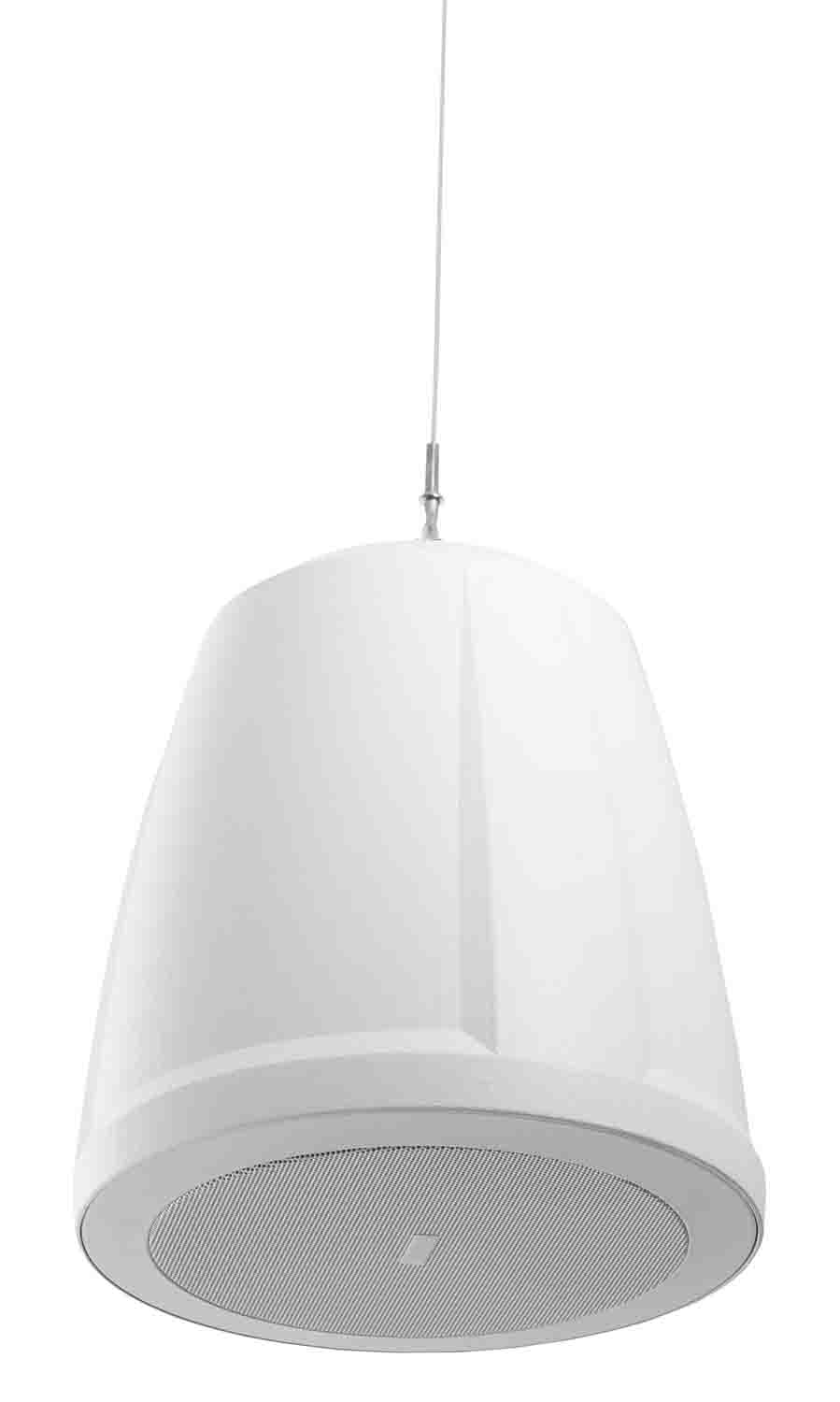 QSC AD-P6T-WH Acoustic Design Series 6.5" 2-Way 60W Pendant-Mount Loudspeaker - White - Hollywood DJ