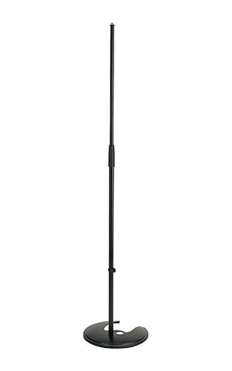 K&M 26045.500.55 Stackable Round-base Microphone Stand - Hollywood DJ
