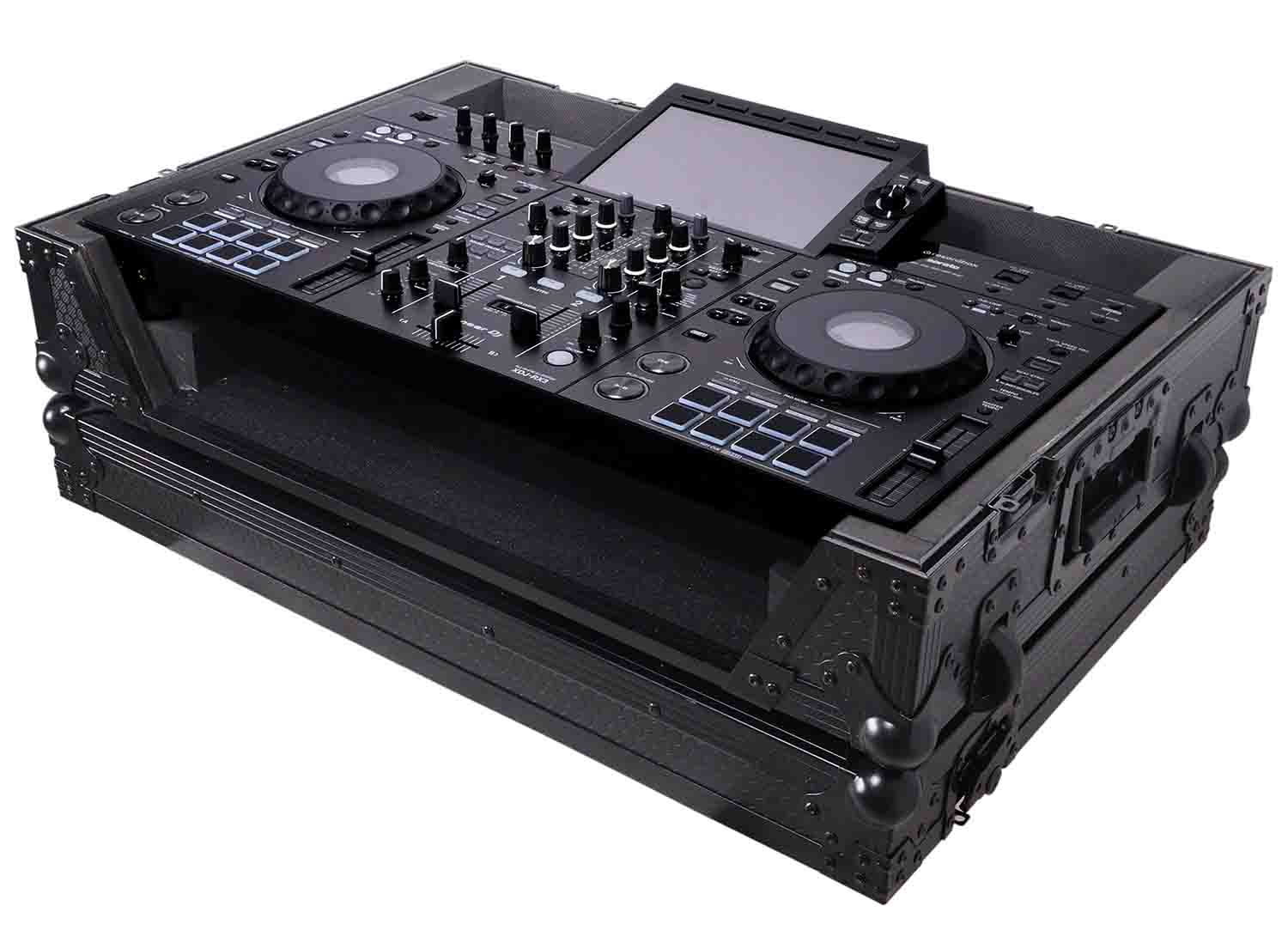 ProX XS-XDJRX3 WBL ATA Style DJ Controller Case for Pioneer XDJ-RX3 RX2 Case - Black Finish - Hollywood DJ