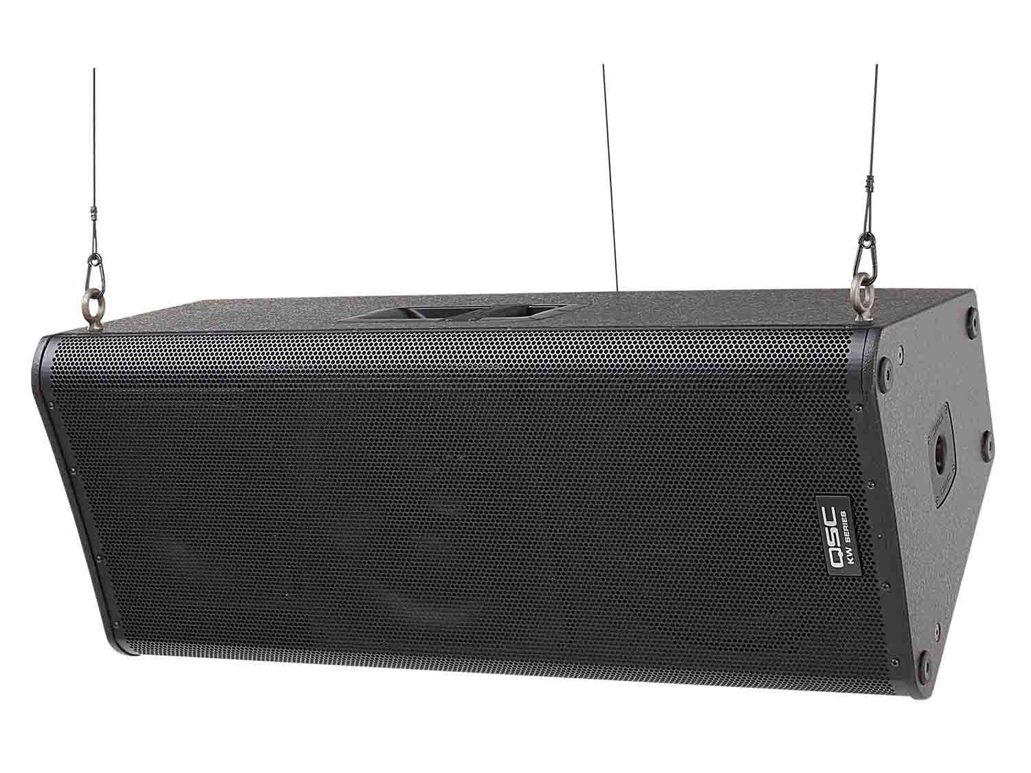 QSC KW153, 1000W 15 Inches Active 3 Way Loudspeaker - Hollywood DJ