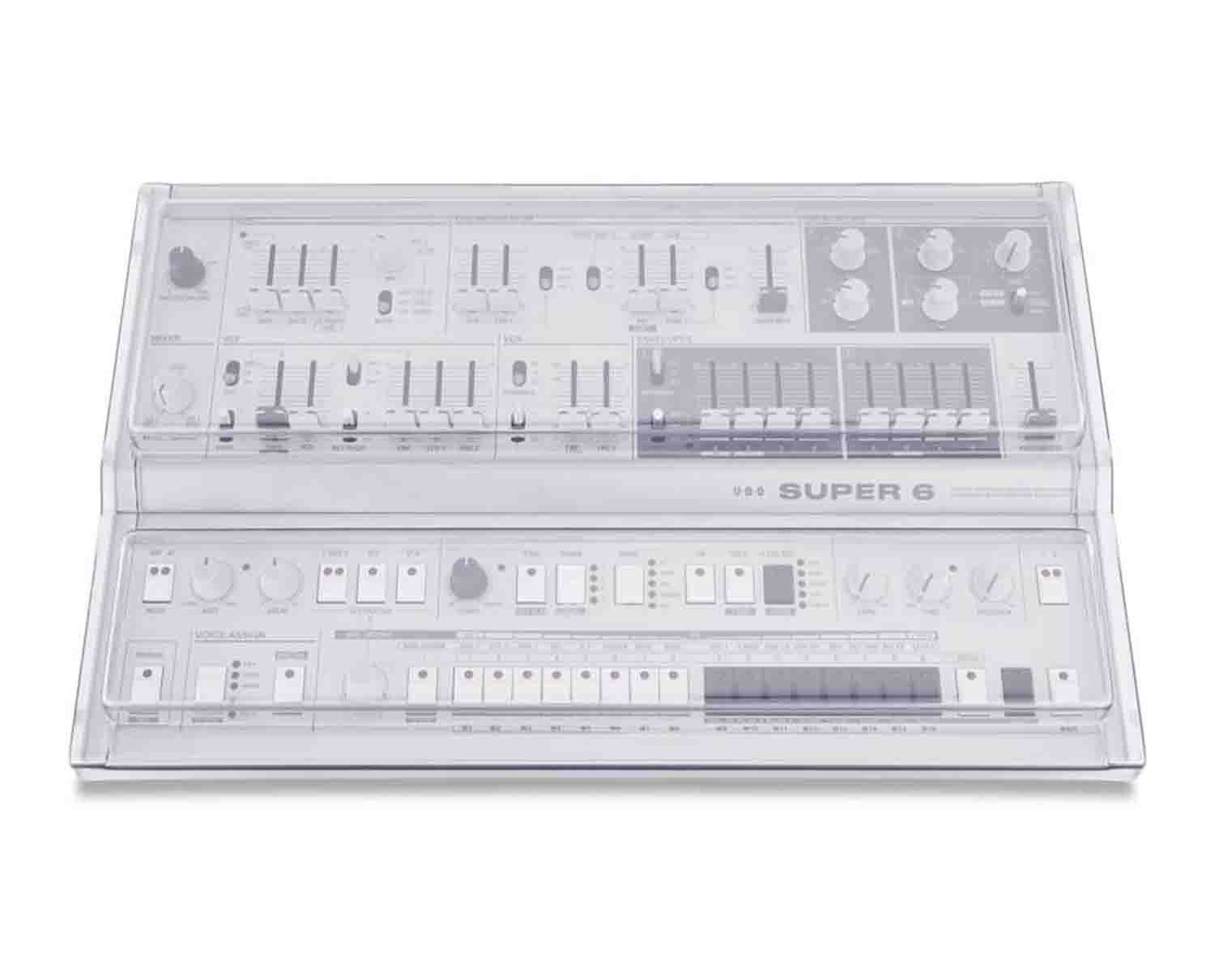 Decksaver DS-PC-SUPER6DESKTOP, Protection Cover for UDO Audio Super 6 Desktop - Hollywood DJ