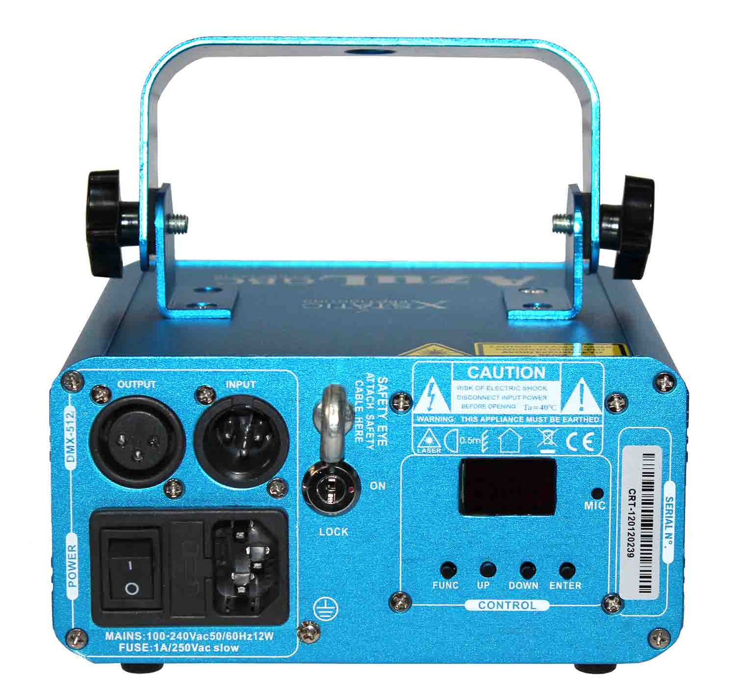 PROX X-LGBC200 Azul GBC Professional Tri Color Laser - Hollywood DJ