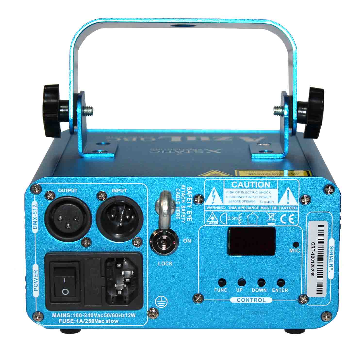 PROX X-LGBC200 Azul GBC Professional Tri Color Laser - Hollywood DJ