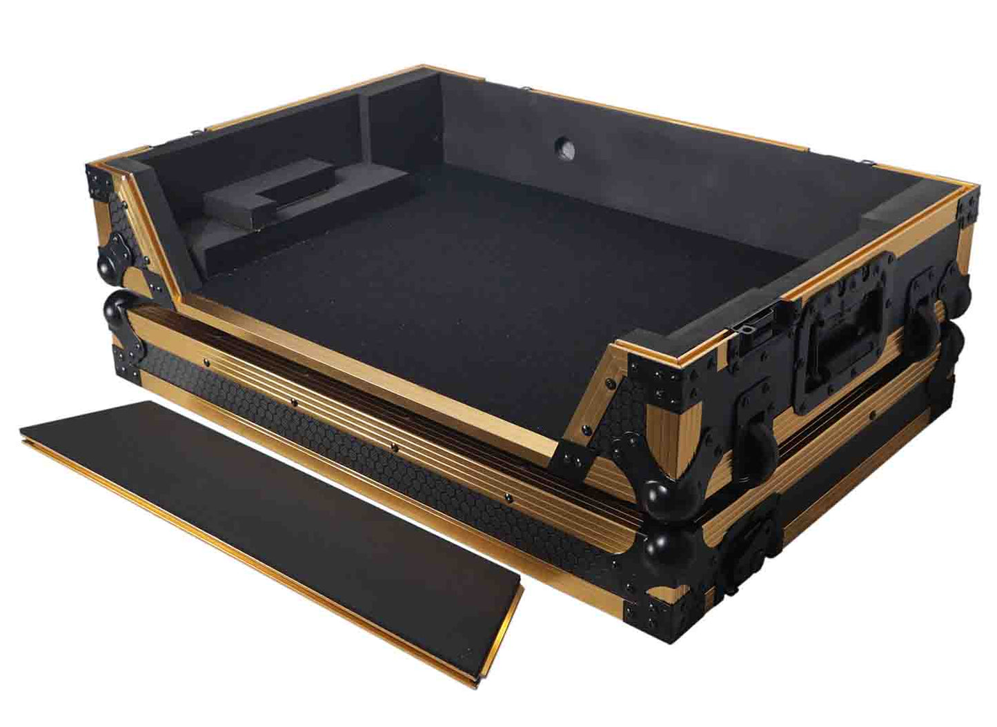 B-Stock: ProX XS-RANEONE W FGLD ATA Flight Style Road Case for RANE ONE DJ Controller with Wheels Limited Edition Gold - Hollywood DJ