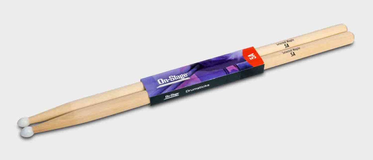 Onstage MN Maple Drum Sticks - Hollywood DJ