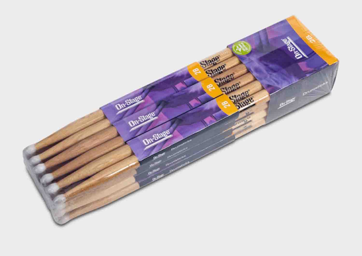 Onstage HN Hickory Drum Sticks - Hollywood DJ