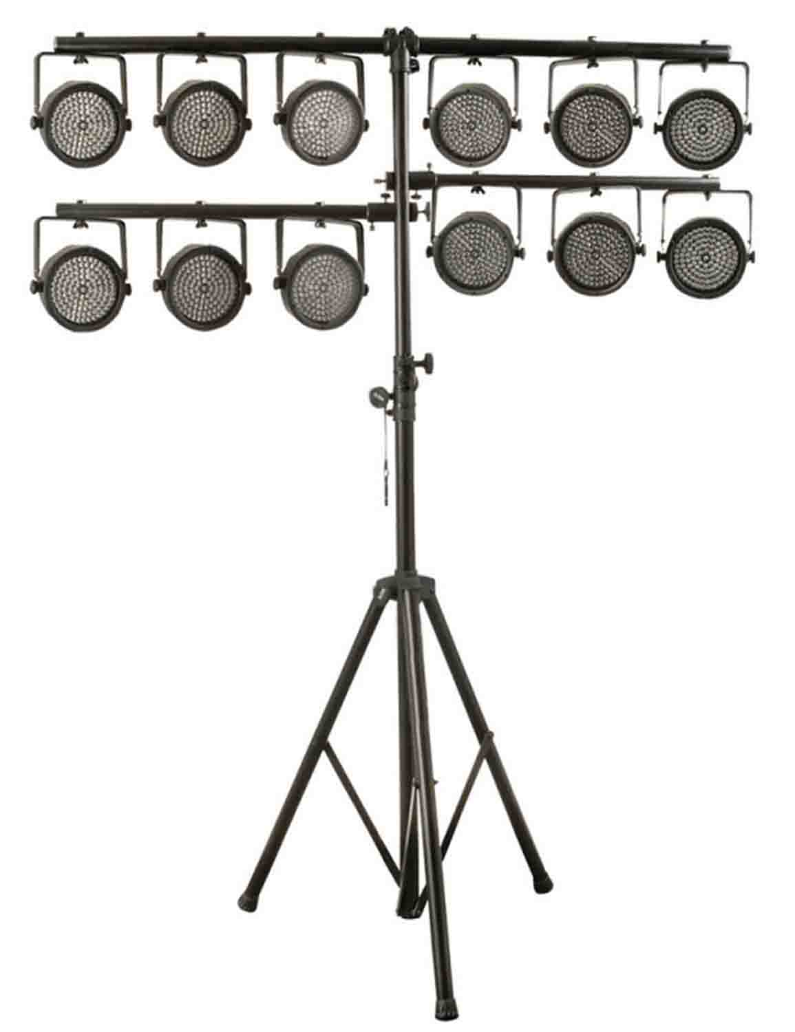 OnStage LS7720QIK Quick-Connect U-Mount Lighting Stand - Hollywood DJ