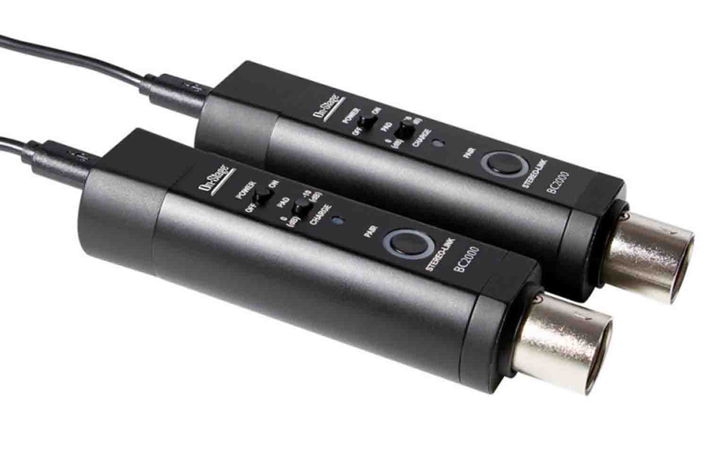 Onstage BC2000 Stereo Bluetooth Receiver - Black - Hollywood DJ
