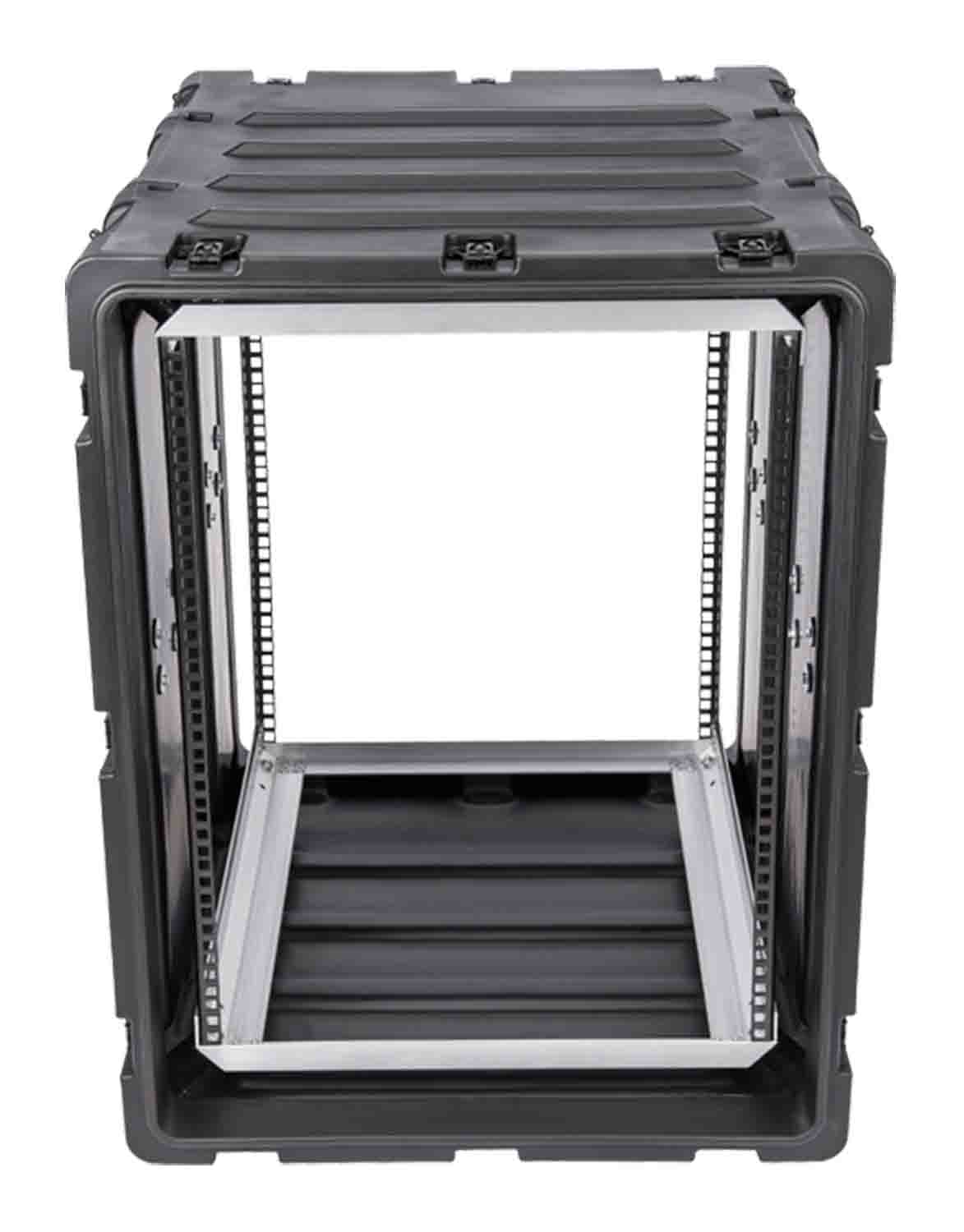 SKB Cases 3RS-14U24-25B Transport Case for 14 RU 24-Inch Deep Static Shock Rack - Hollywood DJ