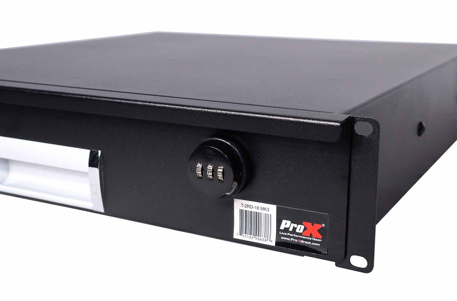 ProX T-2RD-18 MK3, 18" Deep Heavy Duty 2U Space Rack Drawer - Hollywood DJ
