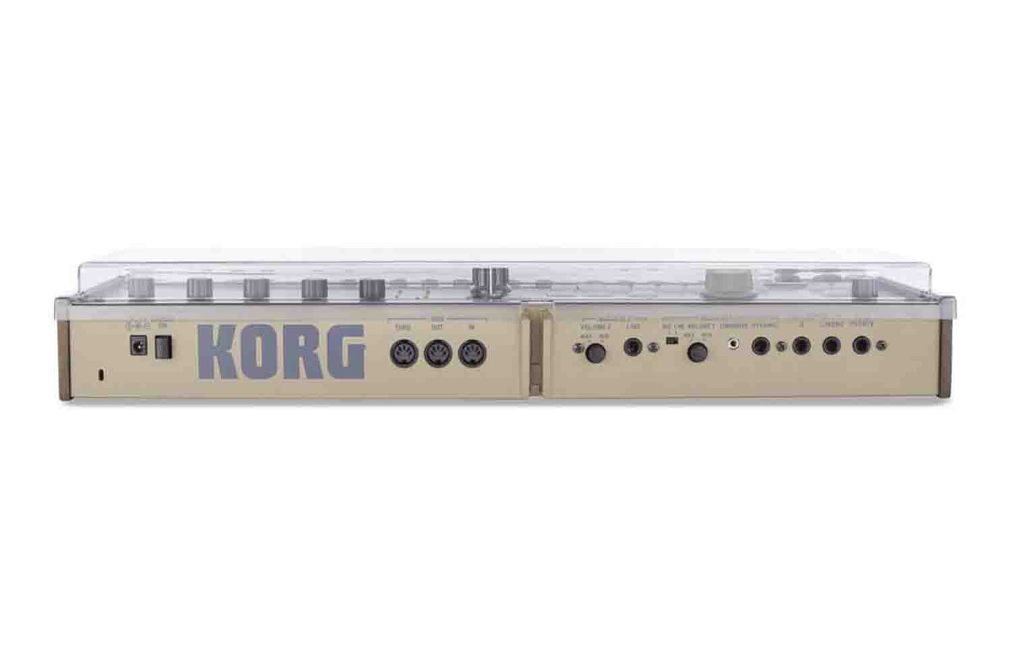 Decksaver DSLE-PC-MICROKORG Protection Cover for LE Korg Microkorg & Microkorg S - Light Edition - Hollywood DJ