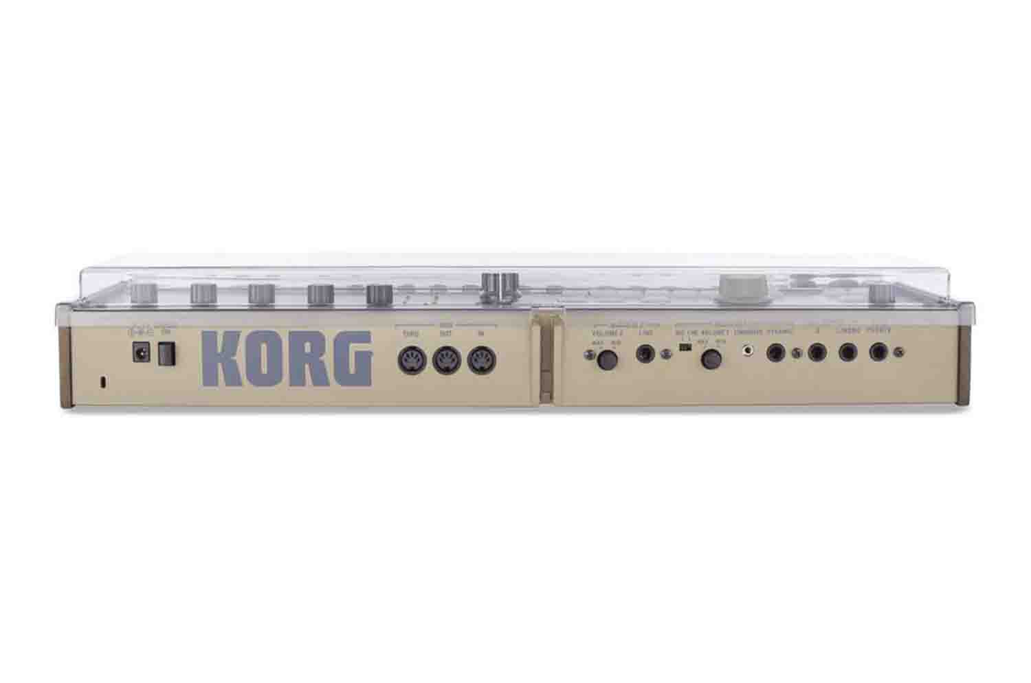 Decksaver DSLE-PC-MICROKORG Protection Cover for LE Korg Microkorg & Microkorg S - Light Edition - Hollywood DJ
