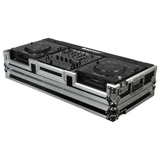 B-Stock: Odyssey FR12CDJWE DJ Flight Ready Case for Mixer and 2 Media Players - Hollywood DJ