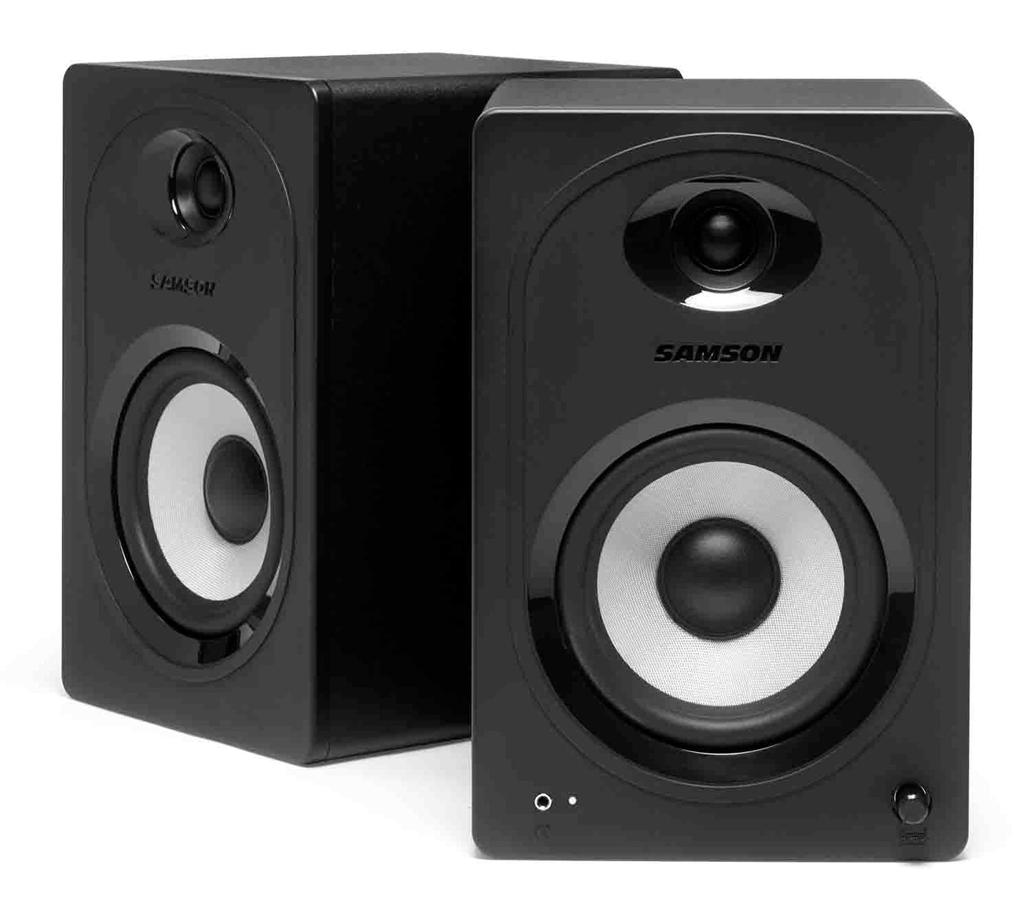 Samson MediaOne M50BT Powered 5-Inch 2-Way Studio Monitors with Bluetooth