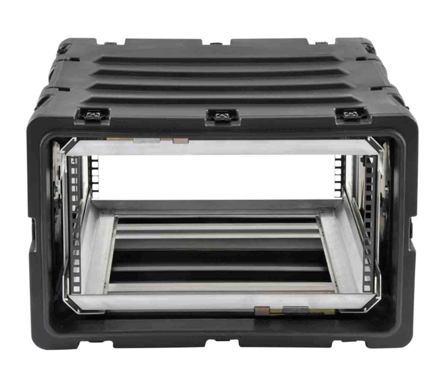 SKB Cases 3RR-5U24-25B, 5U Removable Shock Rack and Transport Case - 24 Inch - Hollywood DJ