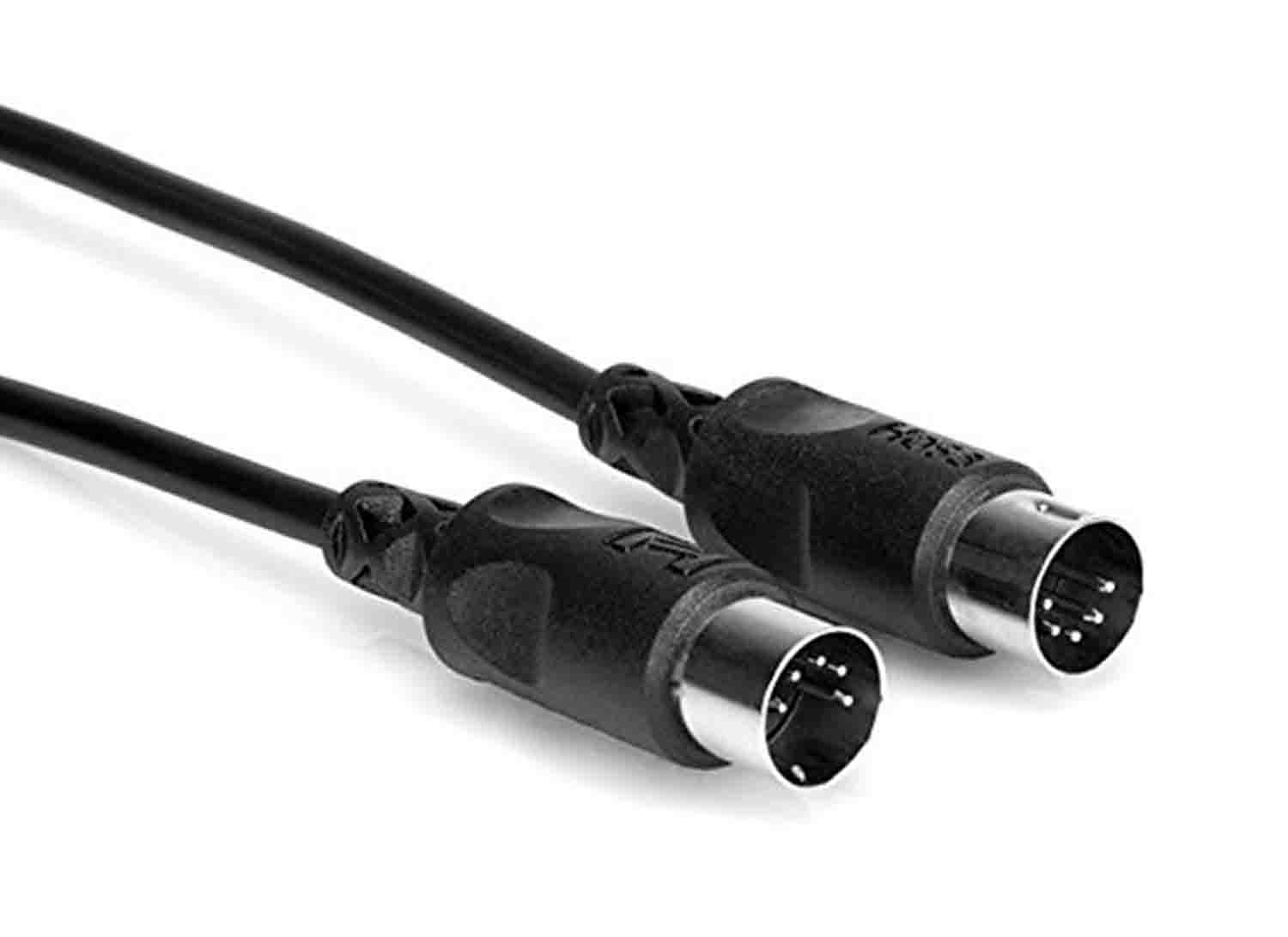 Hosa MID-320BK MIDI Cable 5-pin DIN to Same - 20 Feet - Hollywood DJ