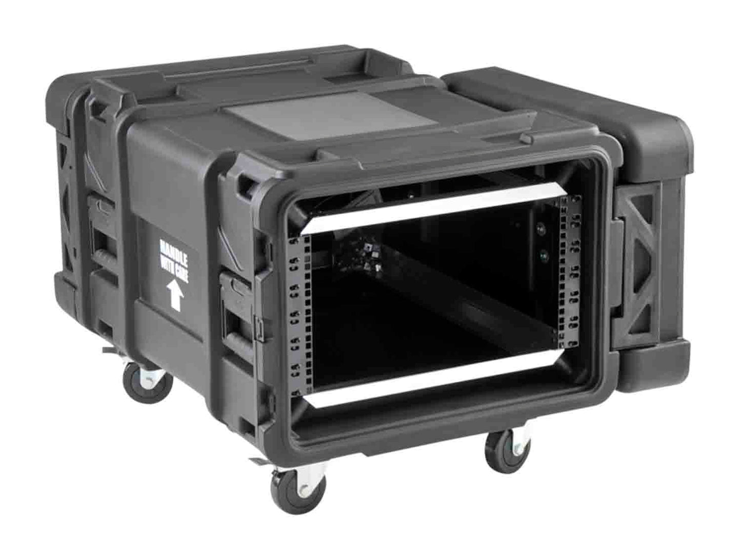 SKB Cases 3SKB-R906U28, 6U 28-Inch Deep rSeries Shock Rack - Hollywood DJ