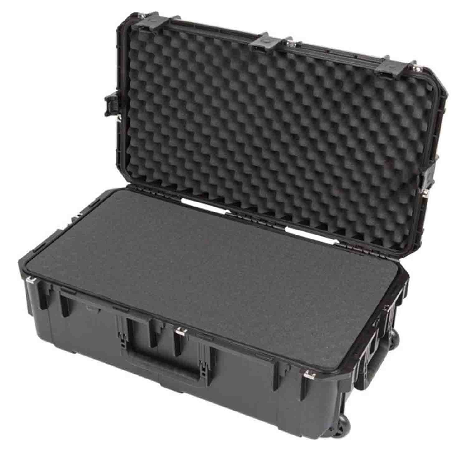 SKB 3i-3016-10BC iSeries 3016-10 Rolling Waterproof Case with Cubed Foam - Hollywood DJ