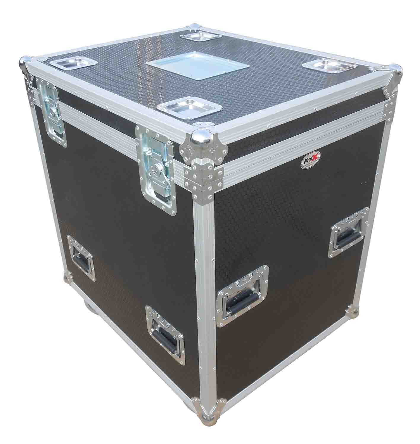 PROX XS-UTL243036W MK2 Heavy-Duty Truck Pack Utility Flight Case W-Divider and Tray Kit - Hollywood DJ