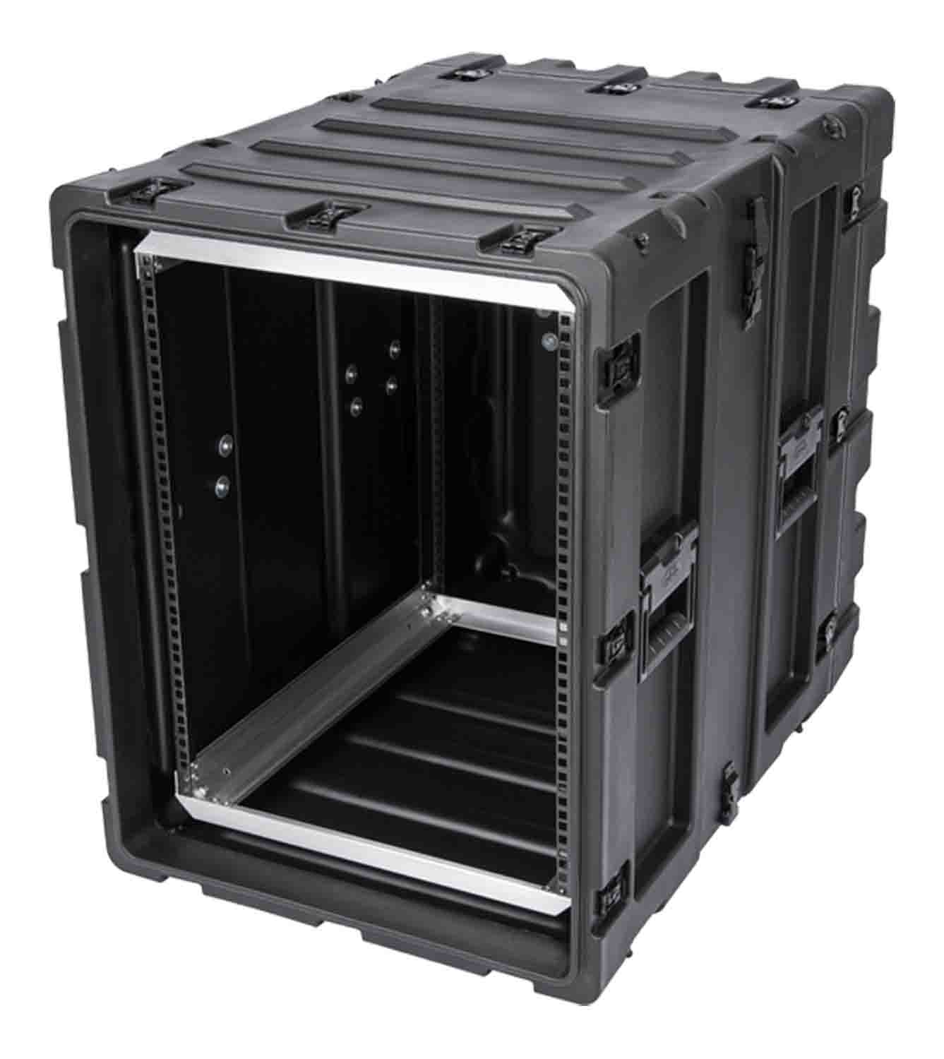 SKB Cases 3RS-14U24-25B Transport Case for 14 RU 24-Inch Deep Static Shock Rack - Hollywood DJ